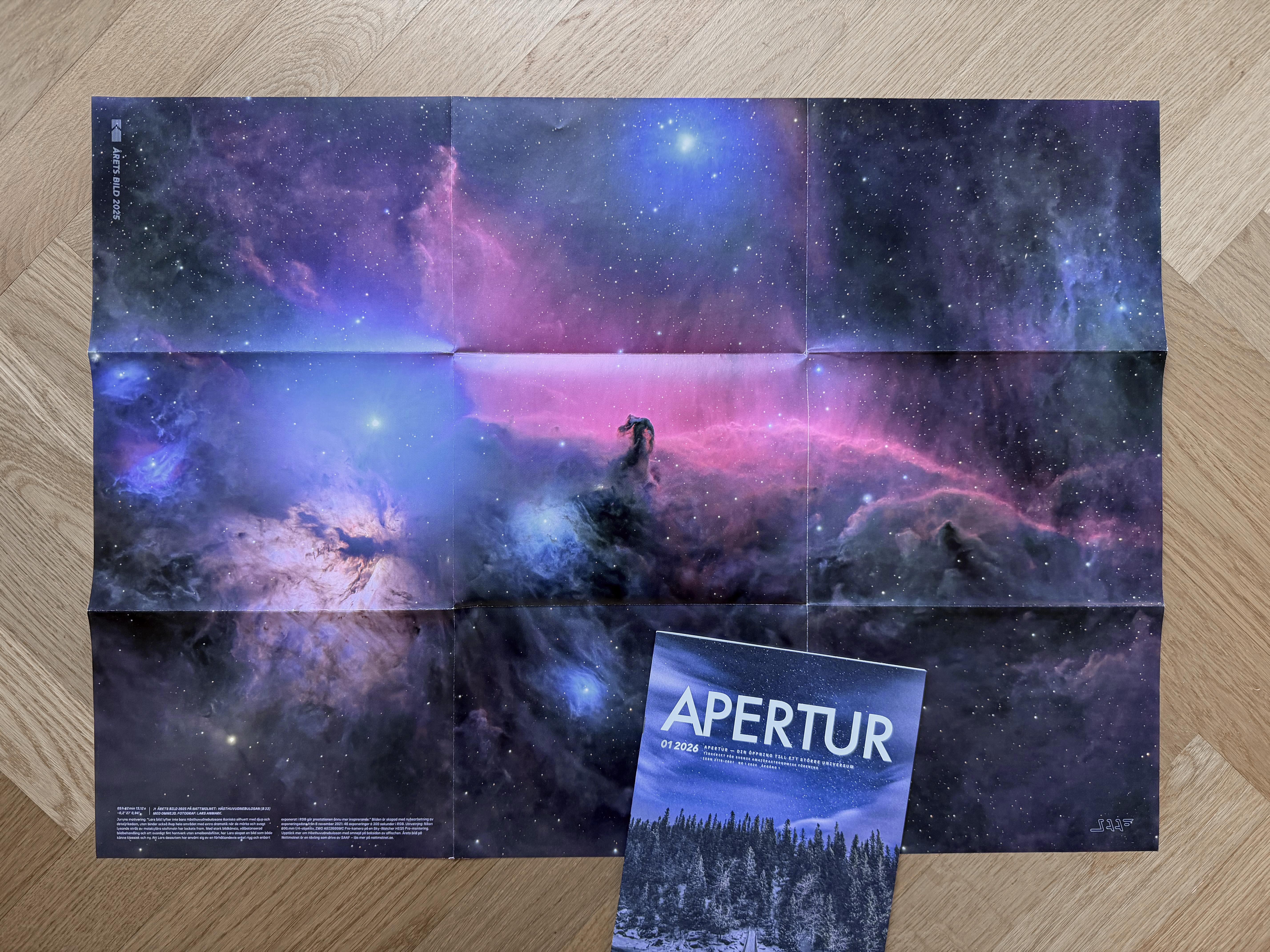 Årets bild Hästhuvudnebulosan Lars Anmark