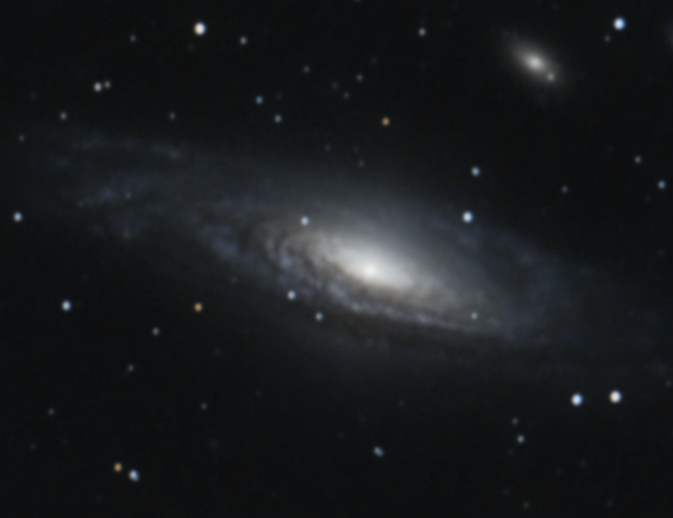 NGC 7331 med mitt 200PDS teleskop och IMX224